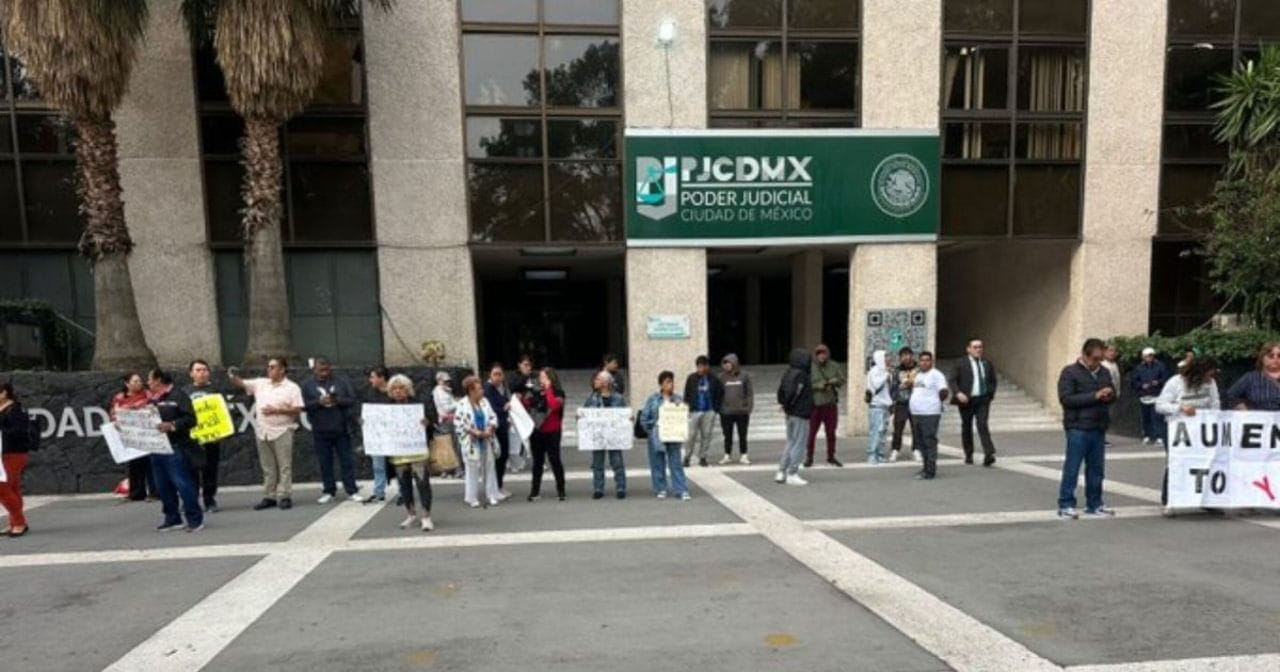 Justicia en Jaque: Paro en Poder Judicial de CDMX; Reportan Violencia