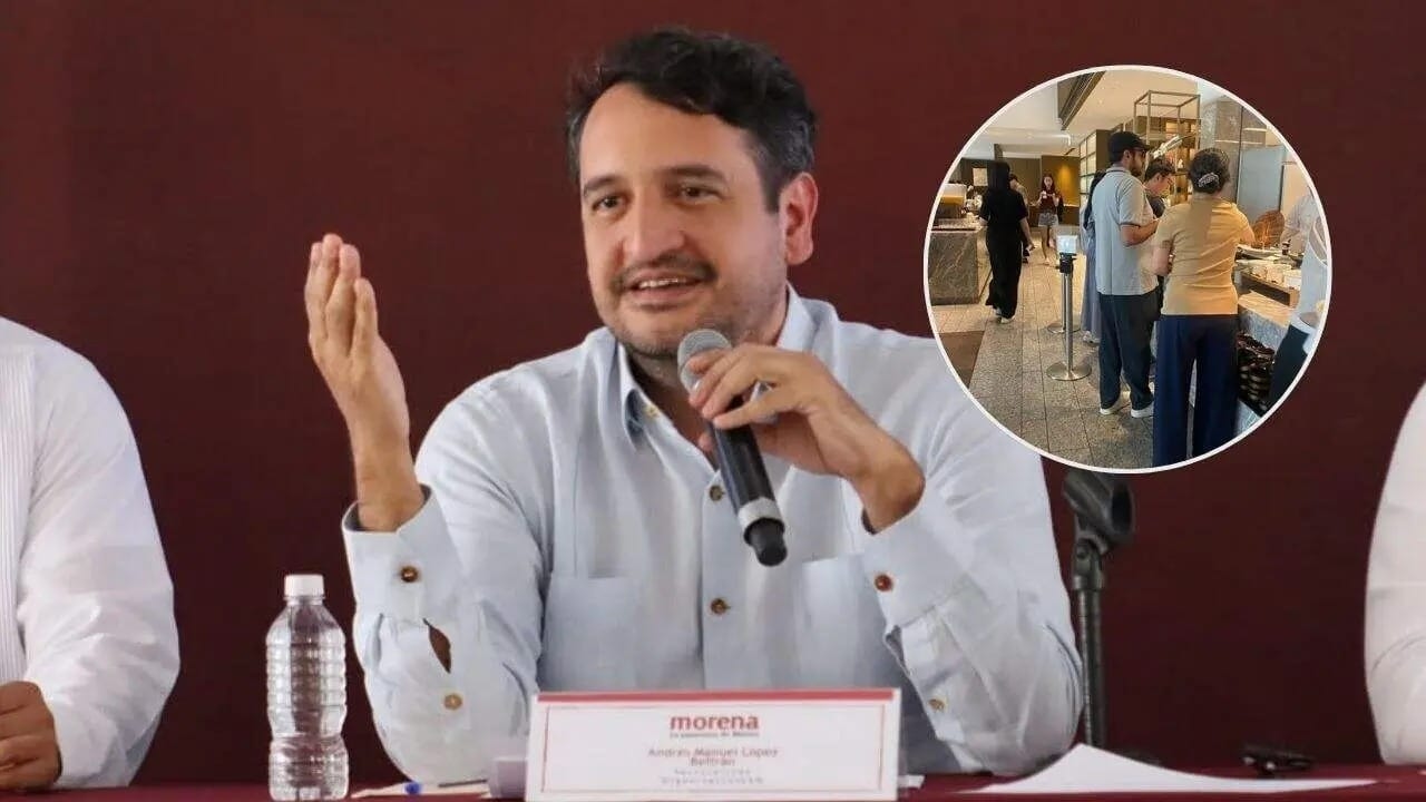 Andy López Beltrán, de zoon van AMLO, werd opgepakt in een luxe vijfsterrenhotel in Tokio.