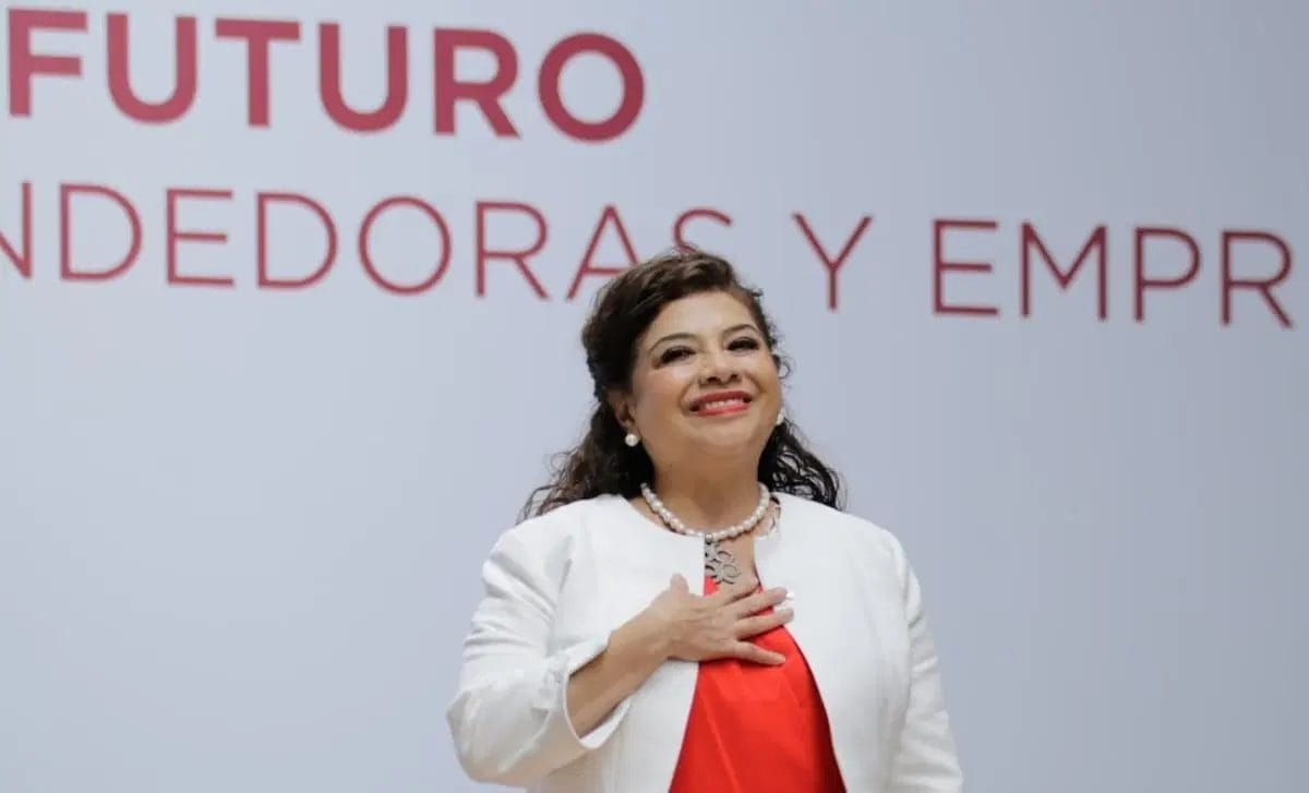 Clara Brugada kündigt die Gründung eines Büros für soziale und rechtliche Interessenvertretung für Frauen in Mexiko-Stadt an.