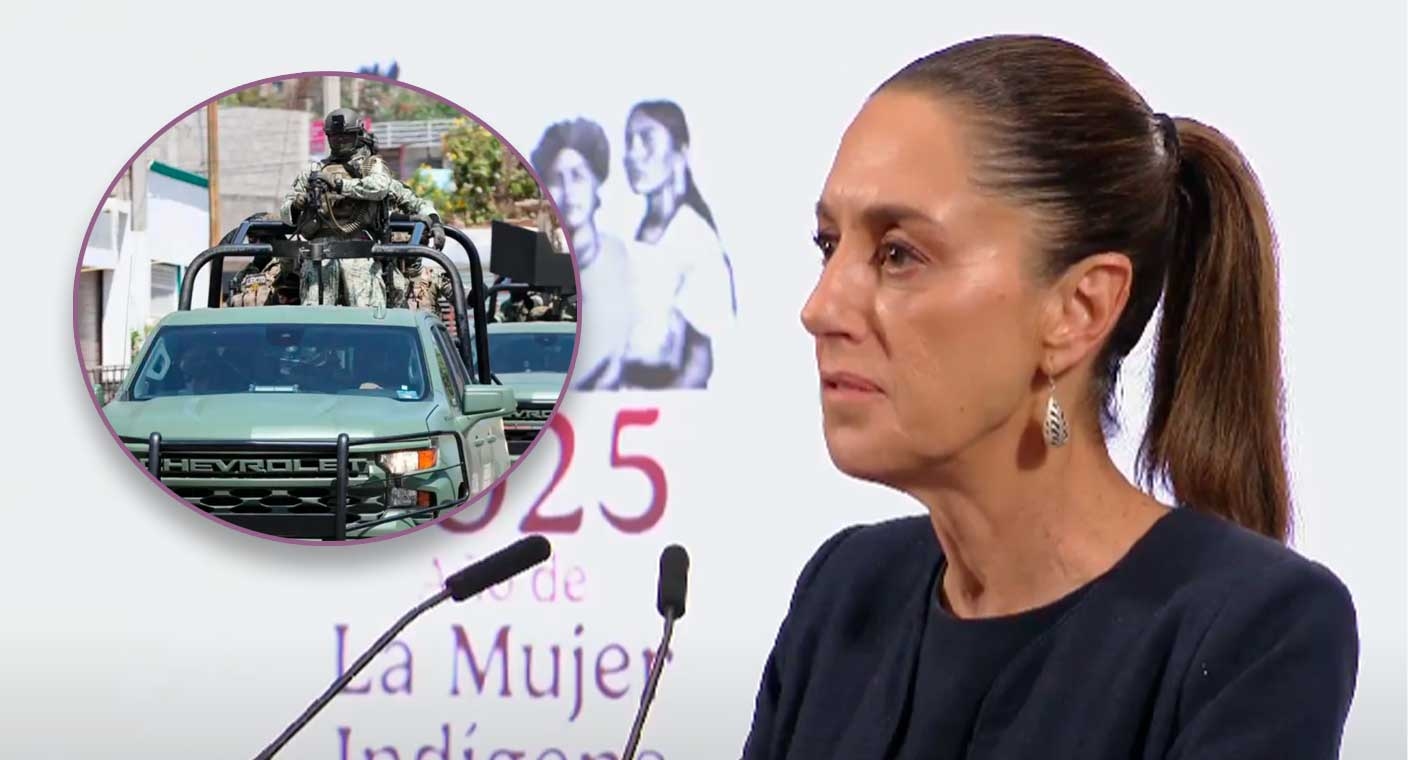 Claudia Sheinbaum verspricht, Sinaloa ein Jahr nach der Einnahme von „El Mayo“ zu befrieden.