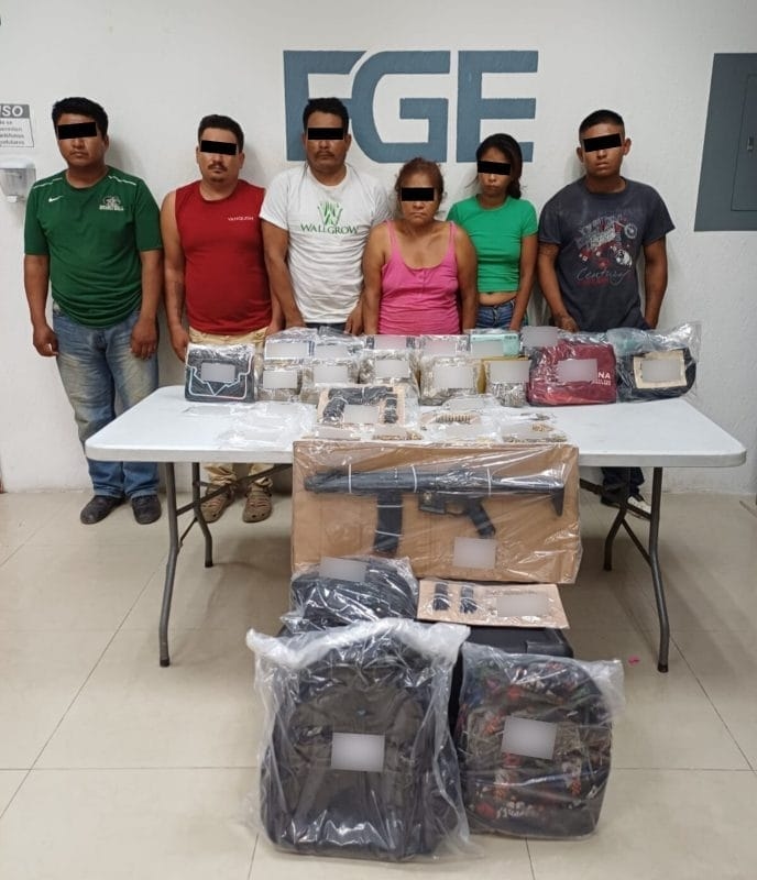 Dwunastu osobom postawiono zarzut handlu narkotykami w Playa del Carmen