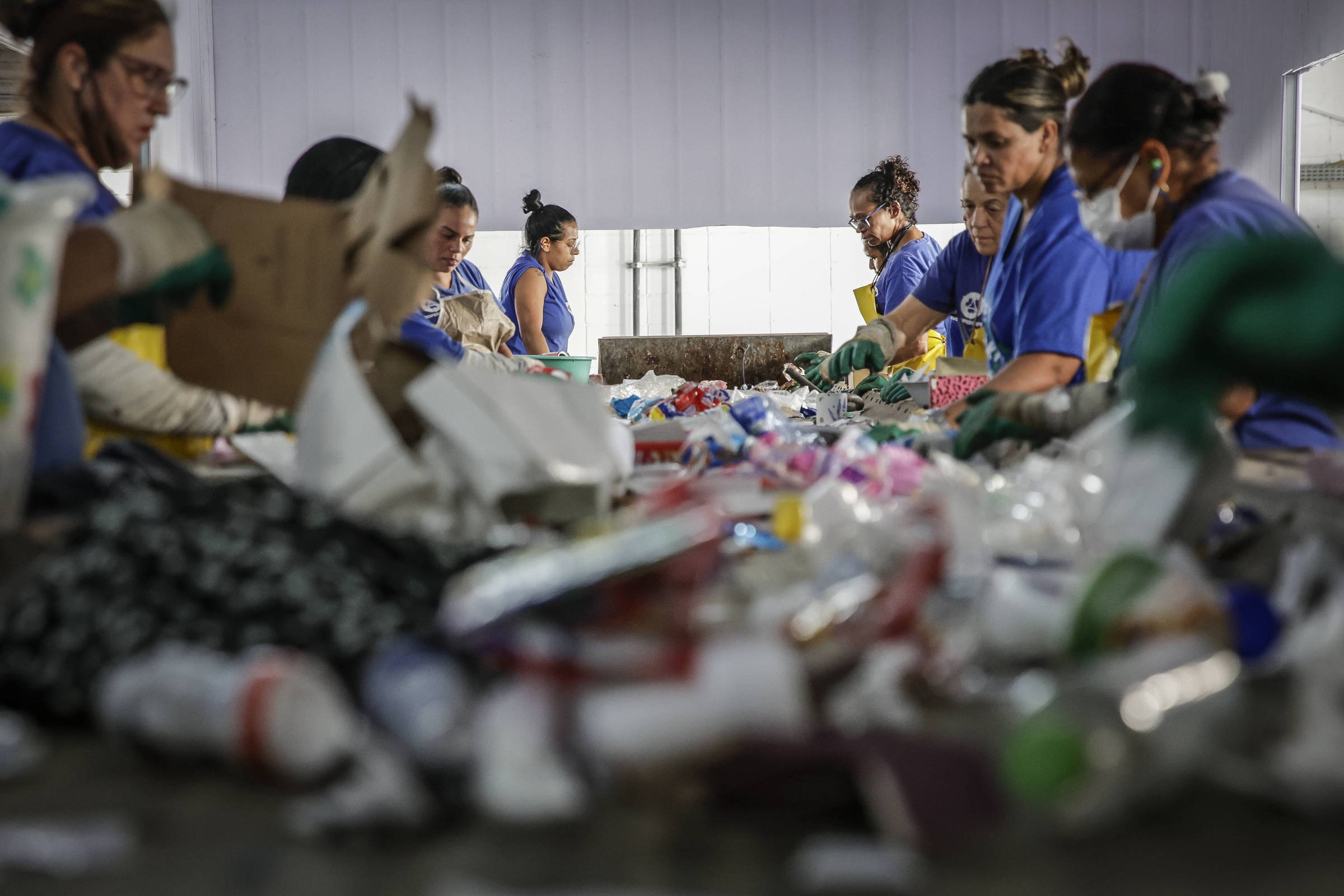 Sólo el 6,9% de los materiales utilizados en el mundo se reciclan, según estudio