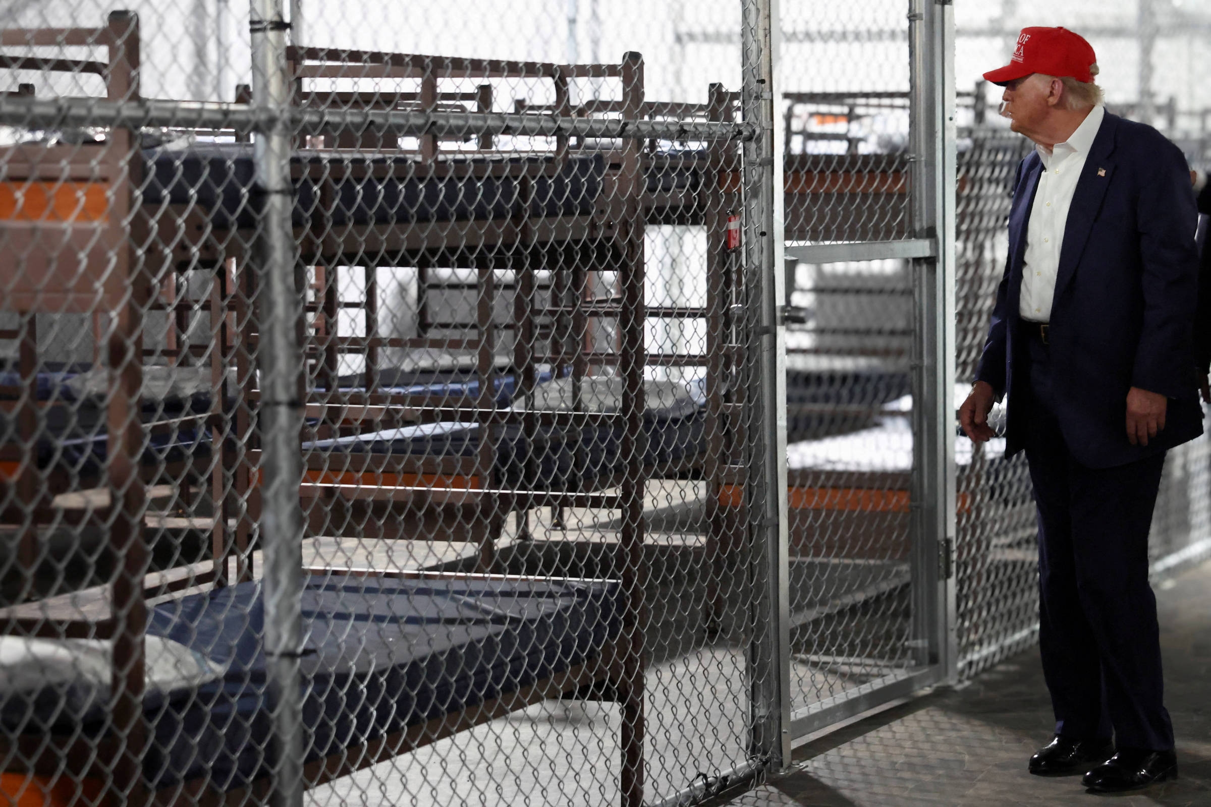 Mosquitoes, floods and hurricanes are threats at the 'Alcatraz of alligators', a prison for immigrants in the US