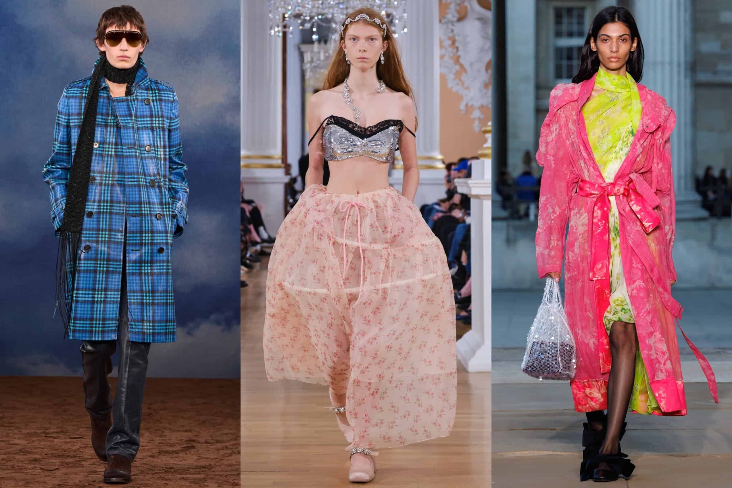 Burberry, Simone Rocha und andere rebellieren romantisch bei der London Fashion Week