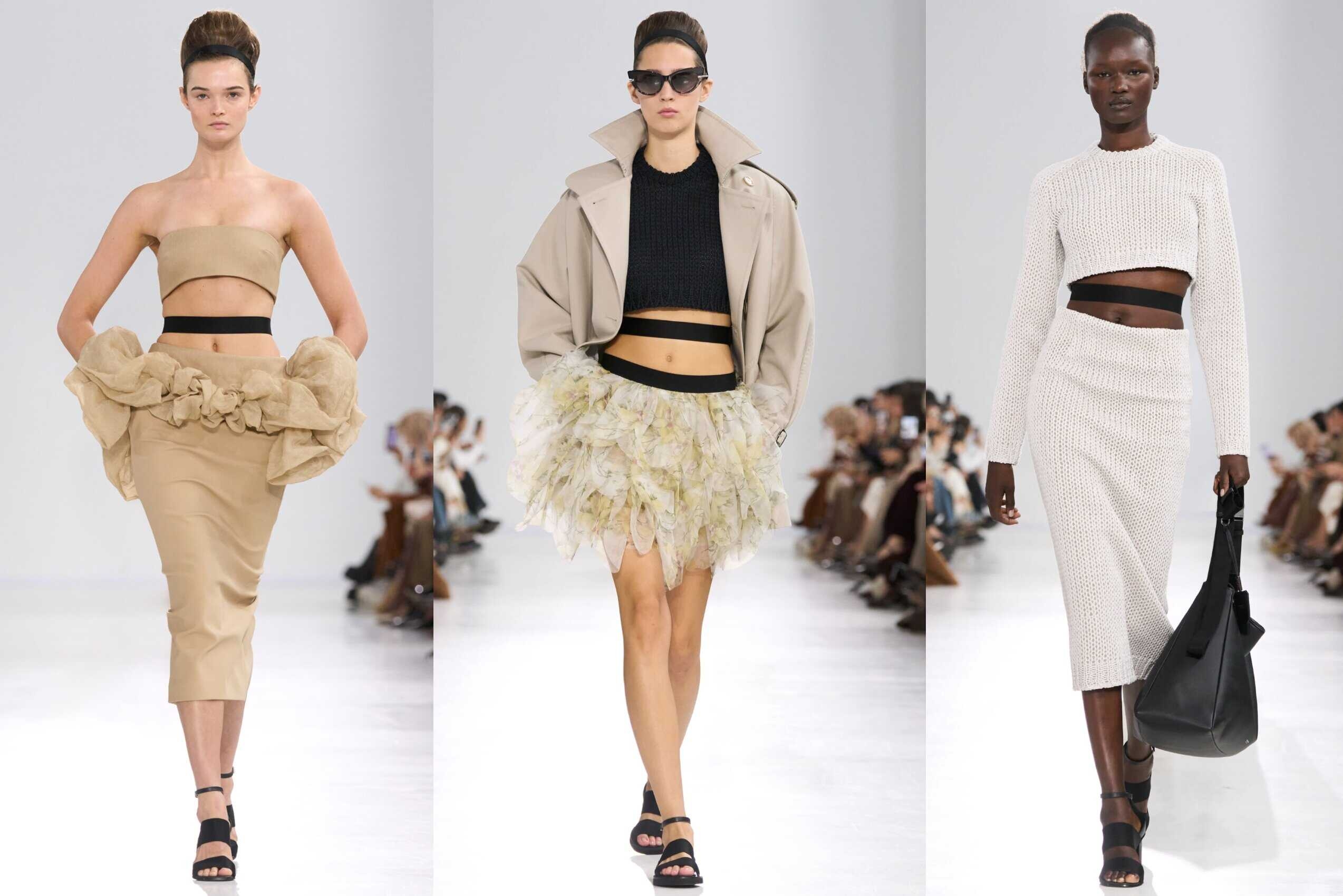 A coleção primavera 2026 da Max Mara ganha asas com um toque rococó