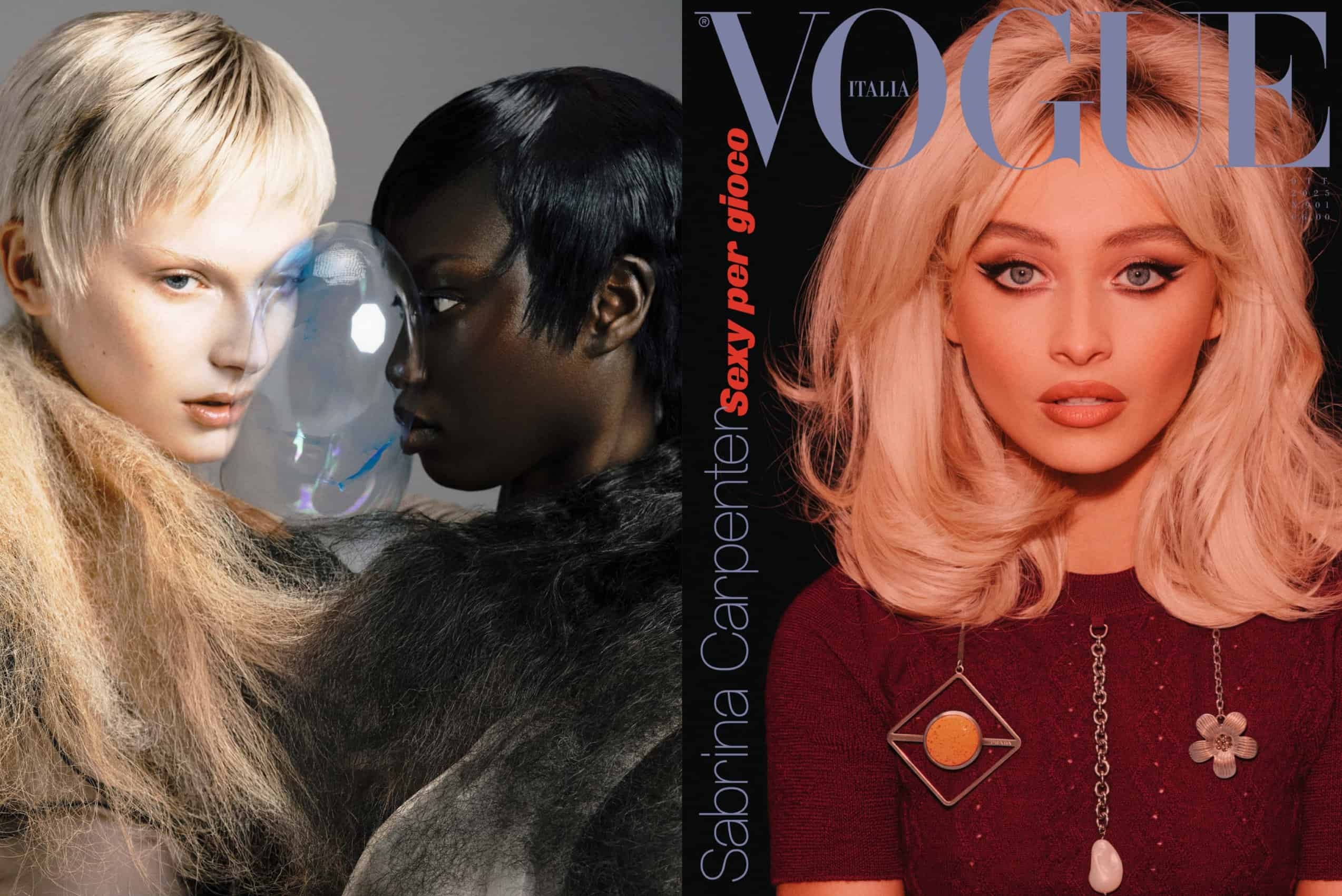 Alex Consani i Anok Yai odpowiadają na plotki o konflikcie, Sabrina Carpenter w Vogue Italia, plus! Loewe Jacka i Laza robi furorę!