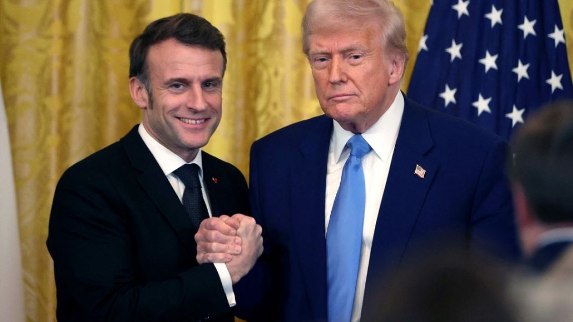 Trump disse que Putin "quer acabar com esta guerra" e Macron antecipou uma trégua em algumas semanas