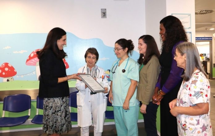 The Pediatrics Department of the Caldas Hospital received a Good level Quality Certification from the DGS (Directorate-General of Health).