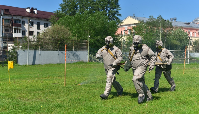 Municipal competitions of sanitary posts revealed the best organizations of Veliky Novgorod