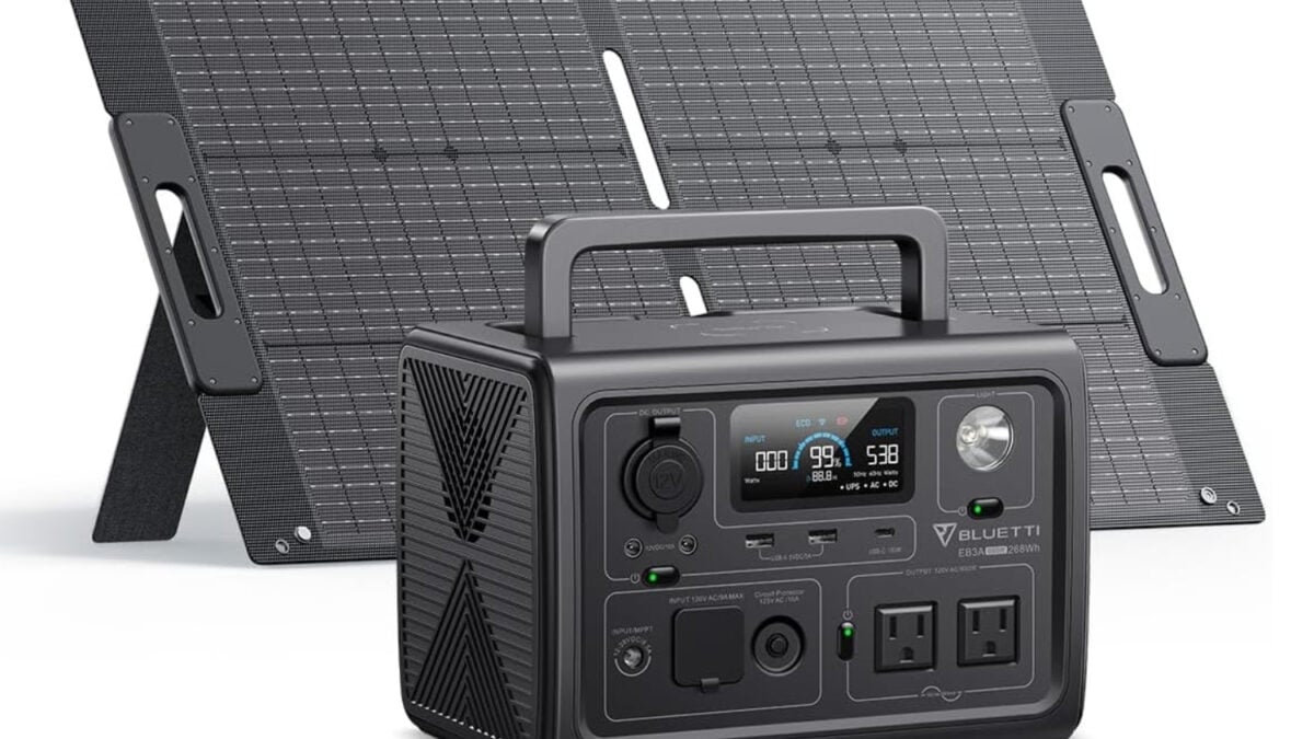 Amazon oferuje 50% zniżki na tę przenośną stację zasilania, a także bezpłatny panel słoneczny o mocy 100 W w zestawie
