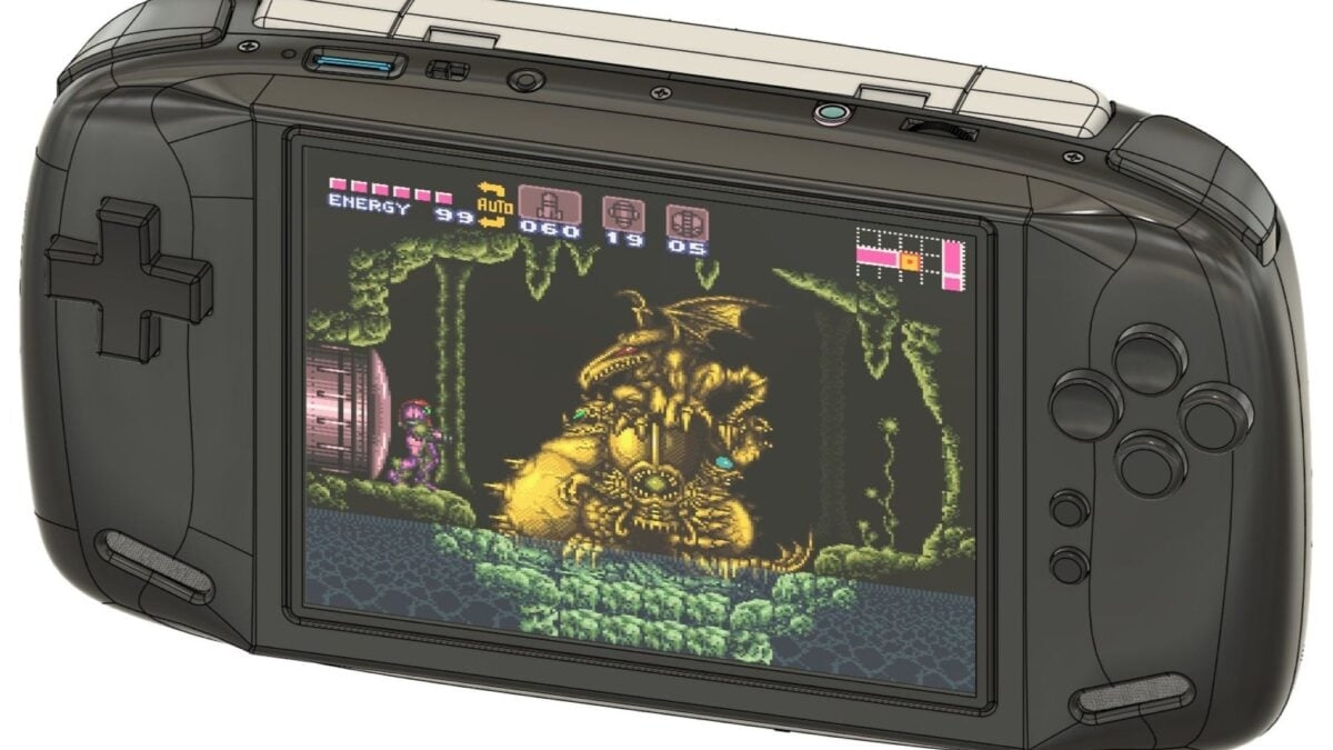 Dieser Modder entwickelt ein Retro-Gaming-Handheld, das echte SNES-Kassetten abspielt