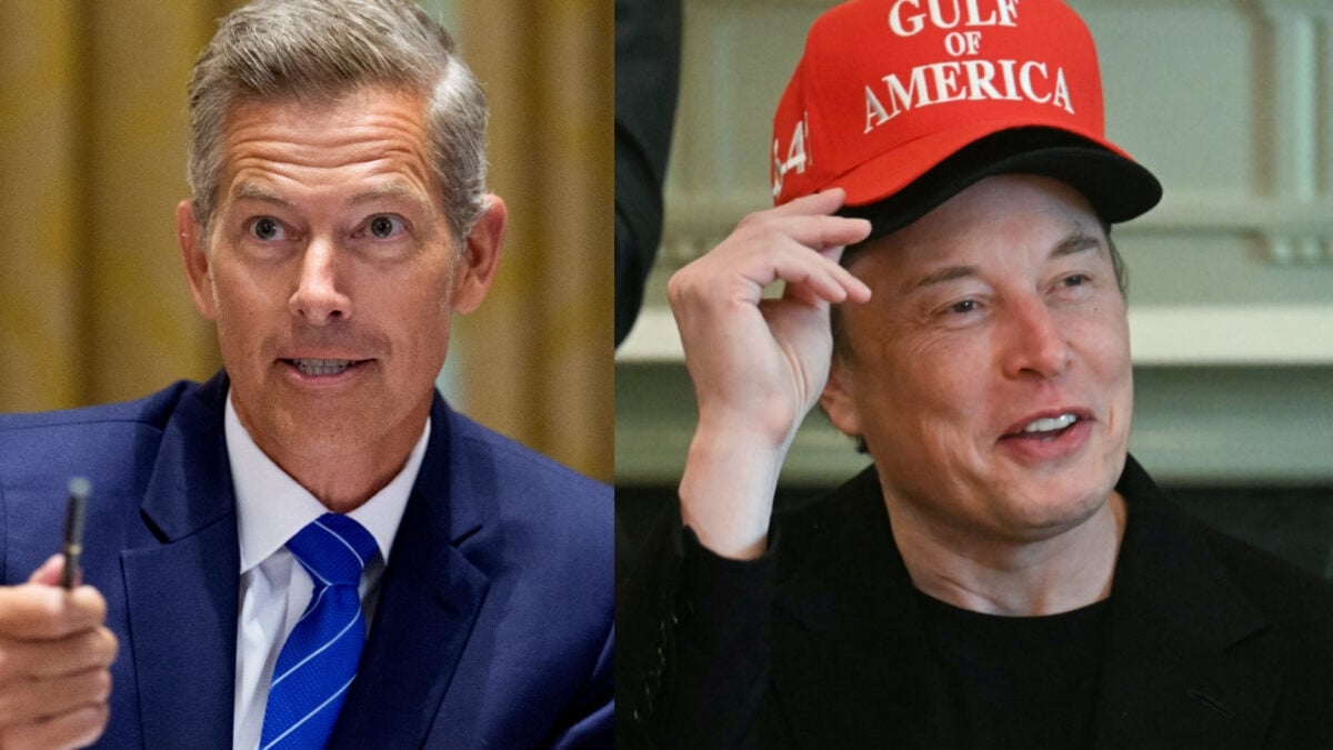 "¿Por qué eres gay?": Elon Musk trolea a Sean Duffy con un meme homofóbico