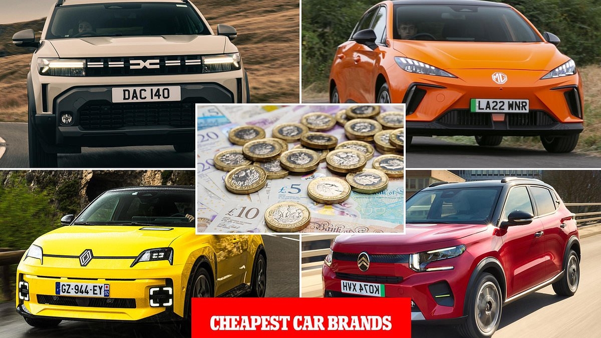 Who makes the cheapest cars today? From cut-price legacy brands to Chinese newcomers