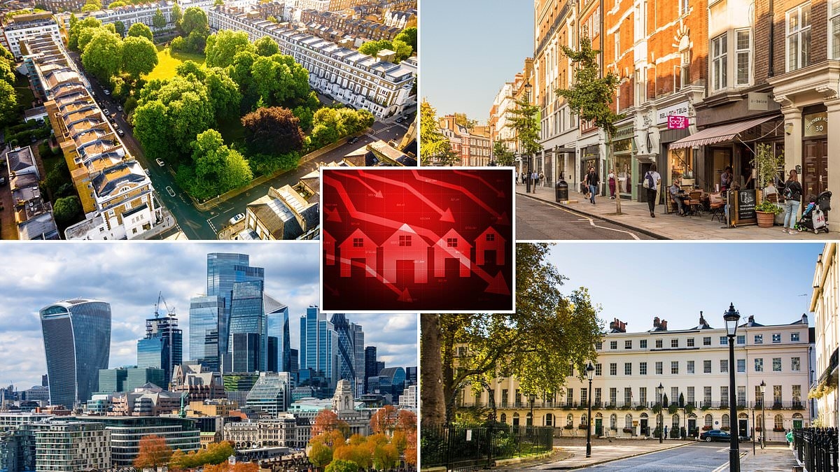 Central London property prices have crashed and 'nobody wants to talk about it' warns buying agent