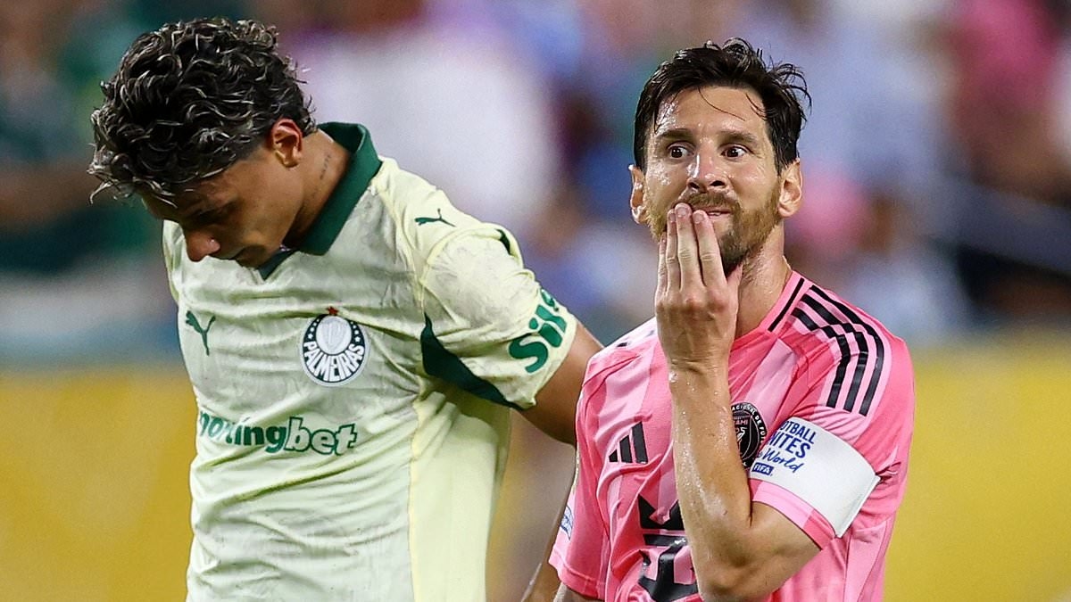 Lionel Messi en Inter Miami bereiken de knock-outfase van het WK voor clubs, ondanks een nederlaag tegen Palmeiras