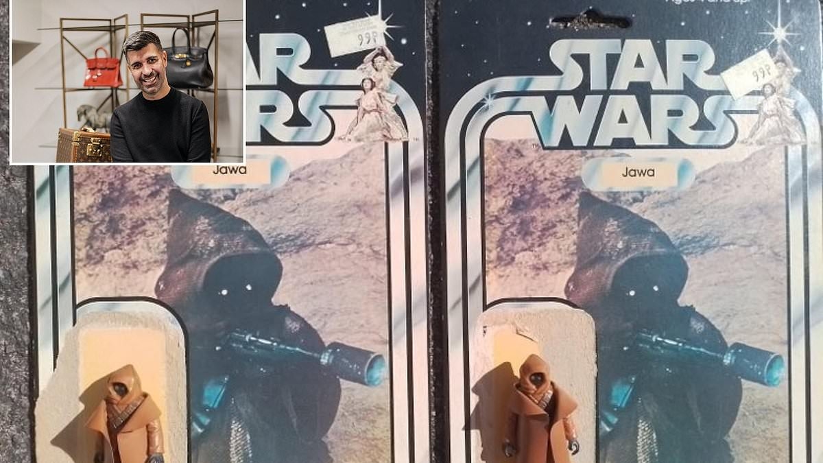 ¿Valen mis dos figuras de Star Wars de Jawa de 1978 £60,000? DAN HATFIELD responde.