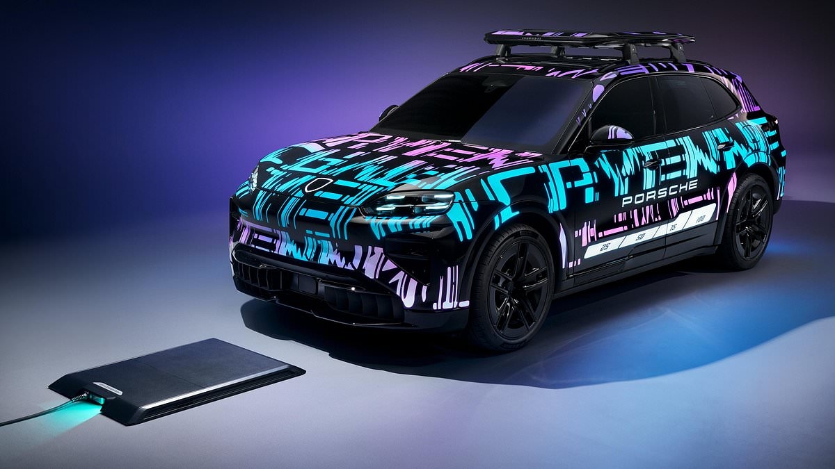 Gigante automobilística alemã revela carregamento SEM FIO para seu novo SUV elétrico: Veja como funciona...
