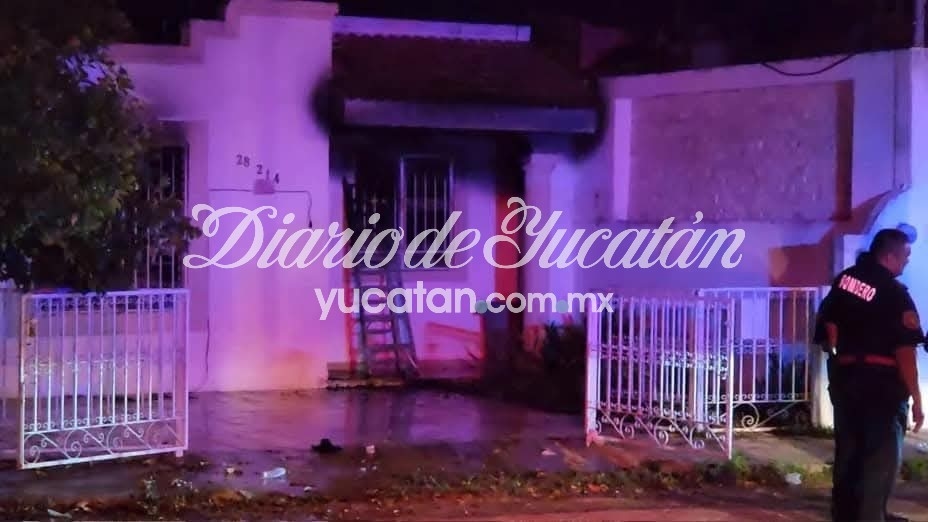 Un incendie dans une maison à El Prado Chuburná, à Mérida, fait une victime