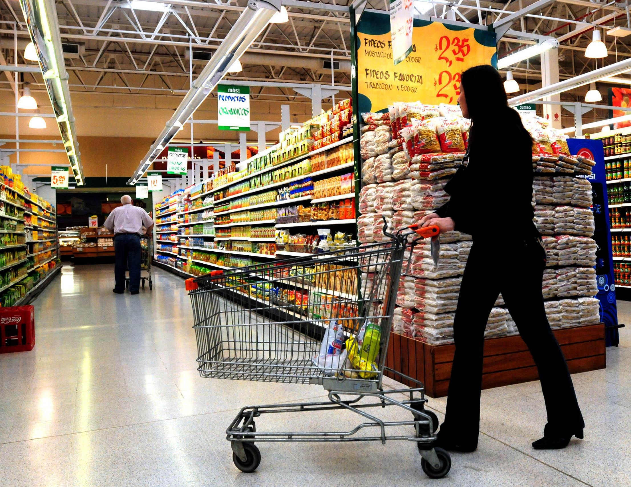 Die Inflation in den USA sank im April im Vergleich zum Vorjahr um ein Zehntel auf 2,3 Prozent.