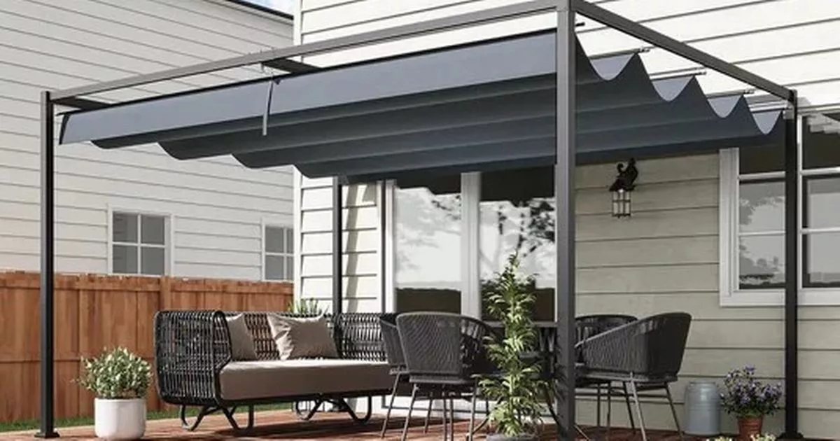 Wowcher shoppers are 'over the moon' with all-weather pergola that has 73% off