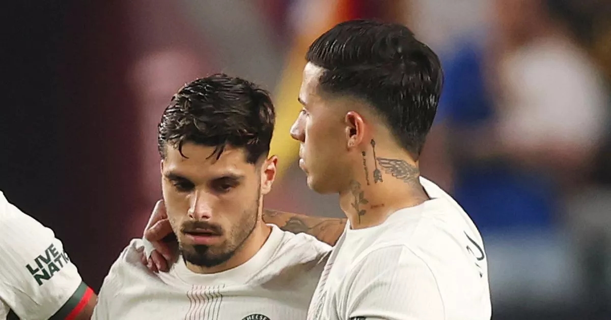 Pedro Neto fights back tears as Chelsea pay emotional tribute to Diogo Jota in Club World Cup