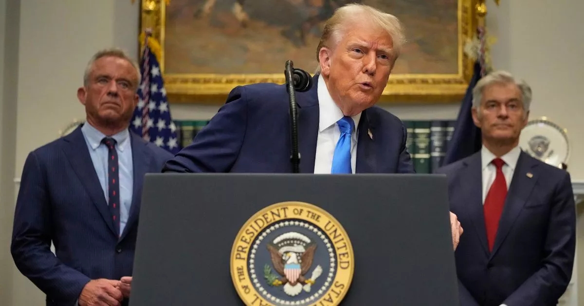 MIKEY SMITH: 14 unhinged Donald Trump moments as he holds increasingly bizarre autism press conference