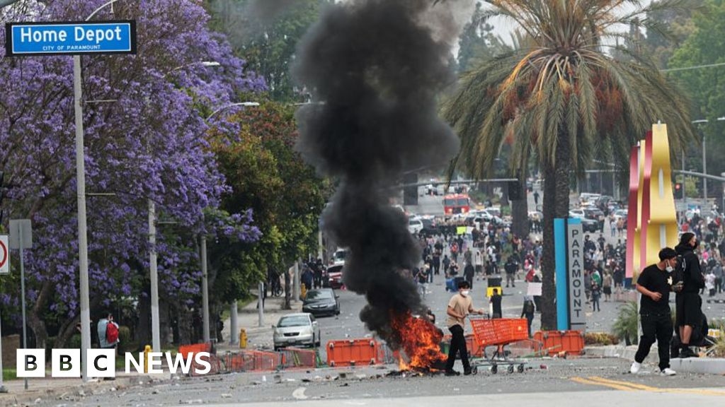 Como Los Angeles explodiu com rumores de uma operação de imigração em uma loja de ferragens