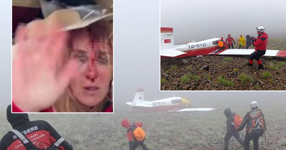 "Our plane crashed into the mountain, help us, we are dying" He survived on the summit of Kaçkar!