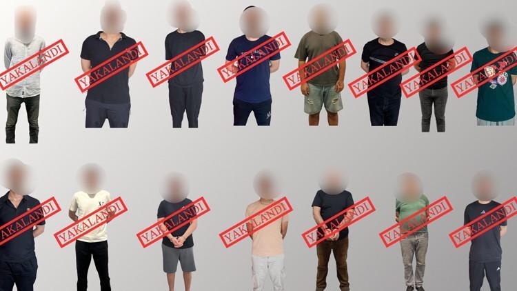 Kırmızı bültenle aranan 14 şüpheli Türkiye'ye getirildi