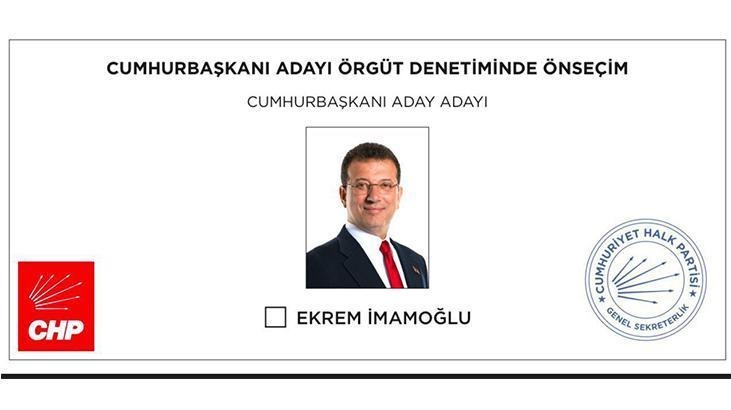 Sono iniziate le stampe delle schede per İmamoğlu, unico candidato alle primarie del CHP.