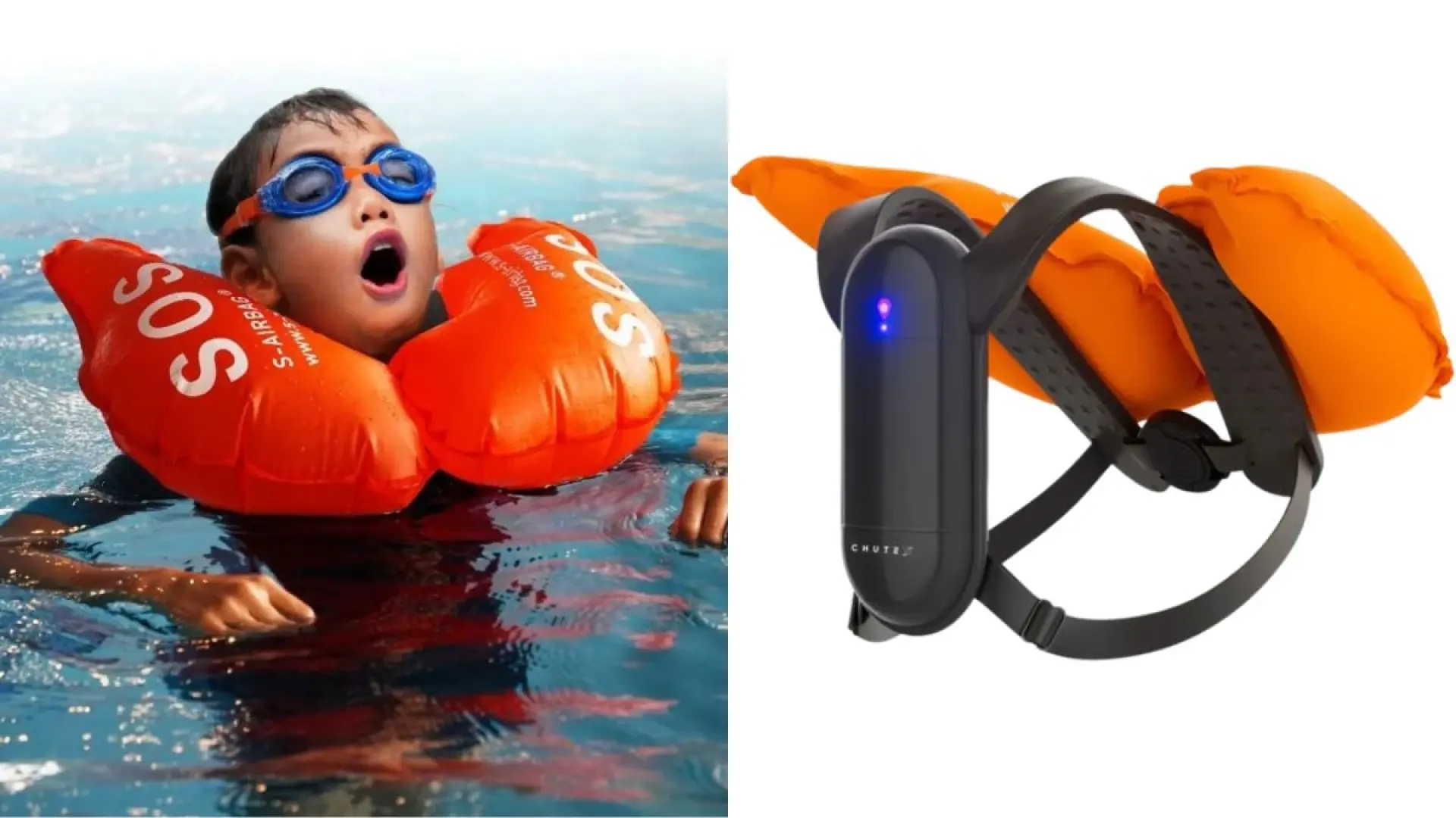 L'invenzione che previene l'annegamento: questo giubbotto intelligente si attiva da solo e ti fa uscire dall'acqua in pochi secondi.