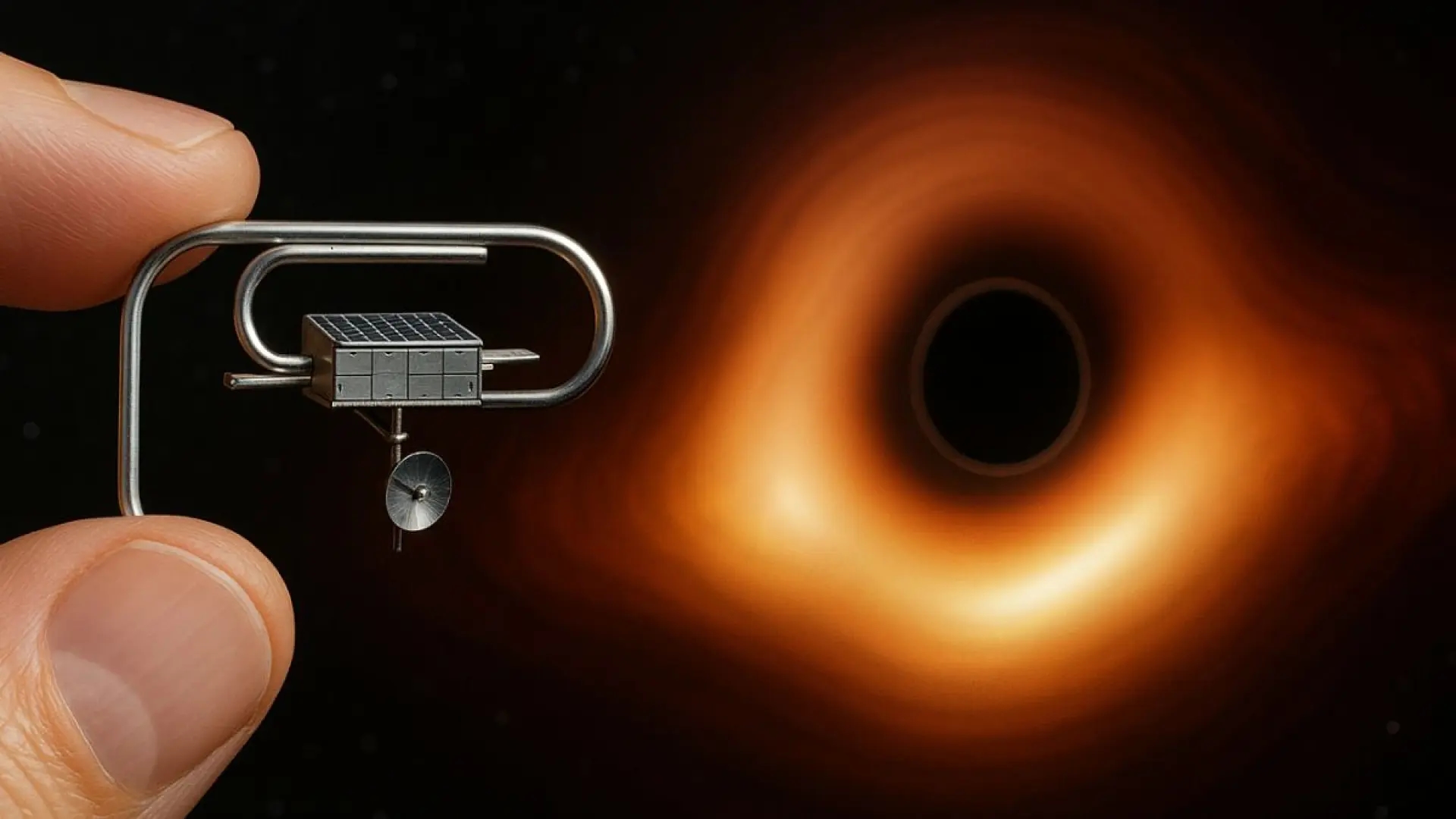 L'idea folle di un astrofisico: creare una piccola navicella spaziale per studiare i buchi neri