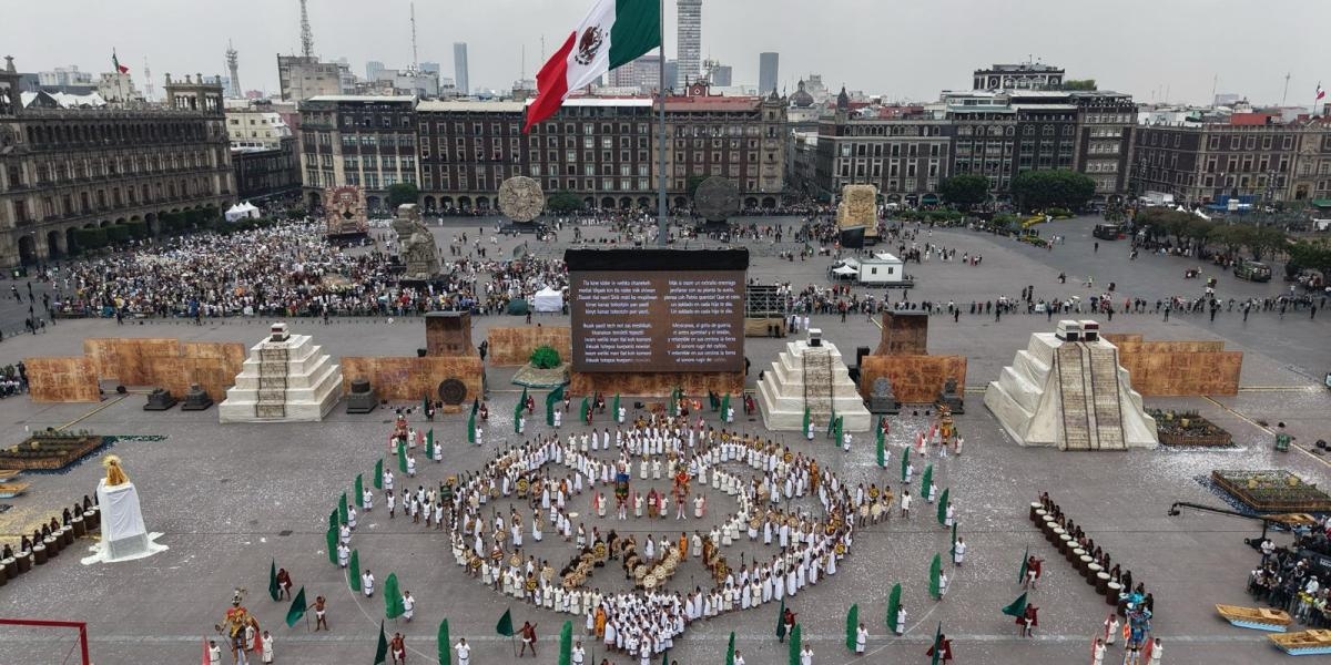 Obchody 700. rocznicy założenia Meksyku-Tenochtitlan