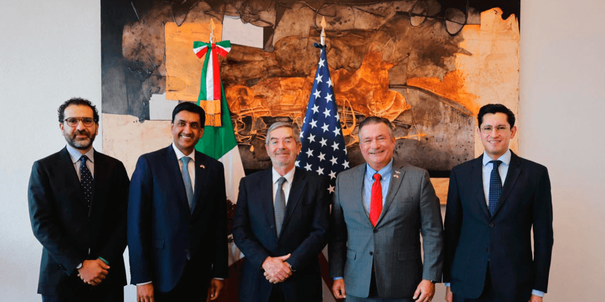 US lawmakers discuss migration and security with Foreign Minister Juan Ramón de la Fuente.