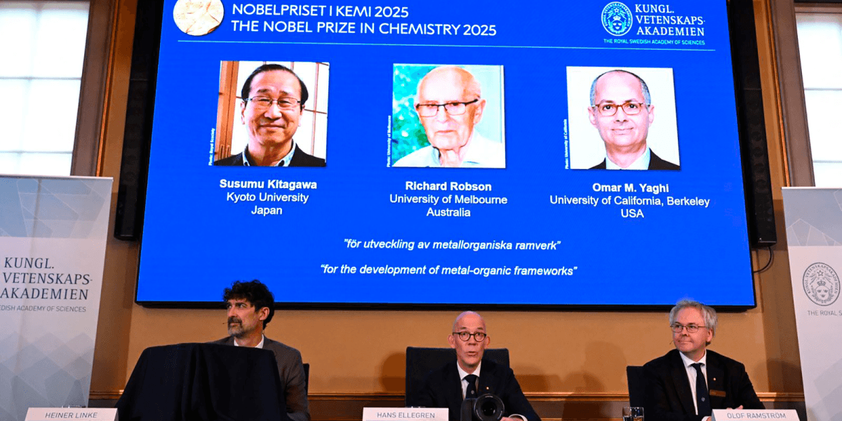 Das „LEGO“ der Chemie, das den Nobelpreis 2025 gewann