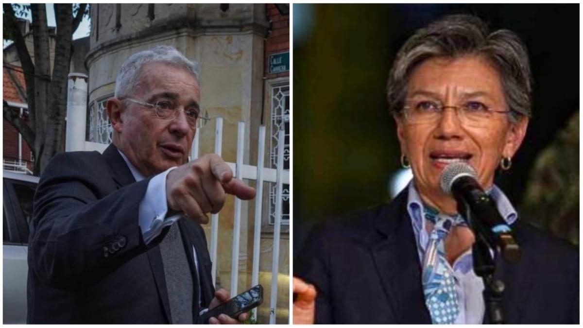 Álvaro Uribe und Claudia López sind in eine heftige Auseinandersetzung in den sozialen Medien verwickelt