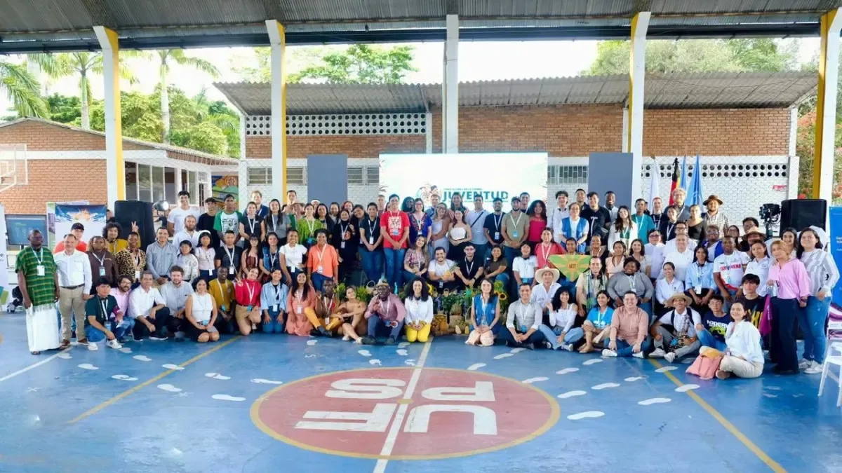 Jóvenes de todo el mundo vinieron al Catatumbo a hablar sobre derechos de la tierra y preparan declaración global