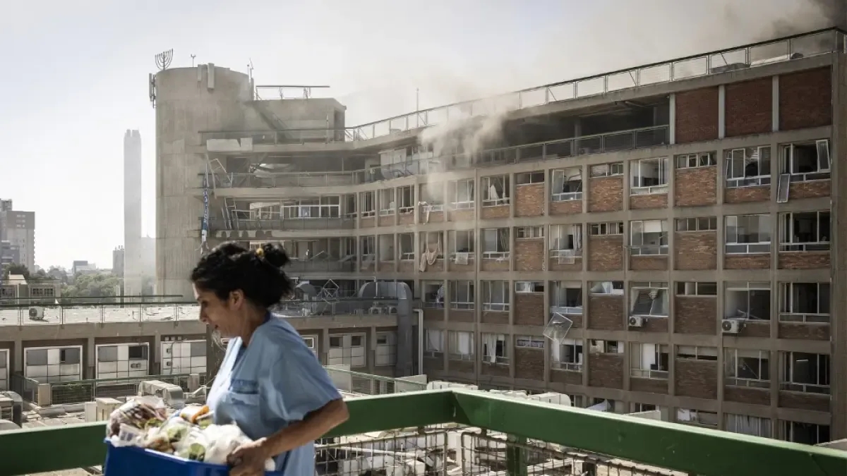 This is what the Soroka Hospital, which Iran attacked with a missile in southern Israel, looked like: Why were there no deaths?
