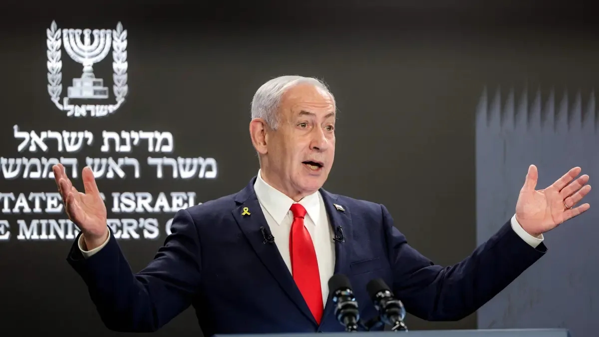 Benjamin Netanyahu says Israel will soon launch its offensive against Hamas's last two strongholds in the Gaza Strip.