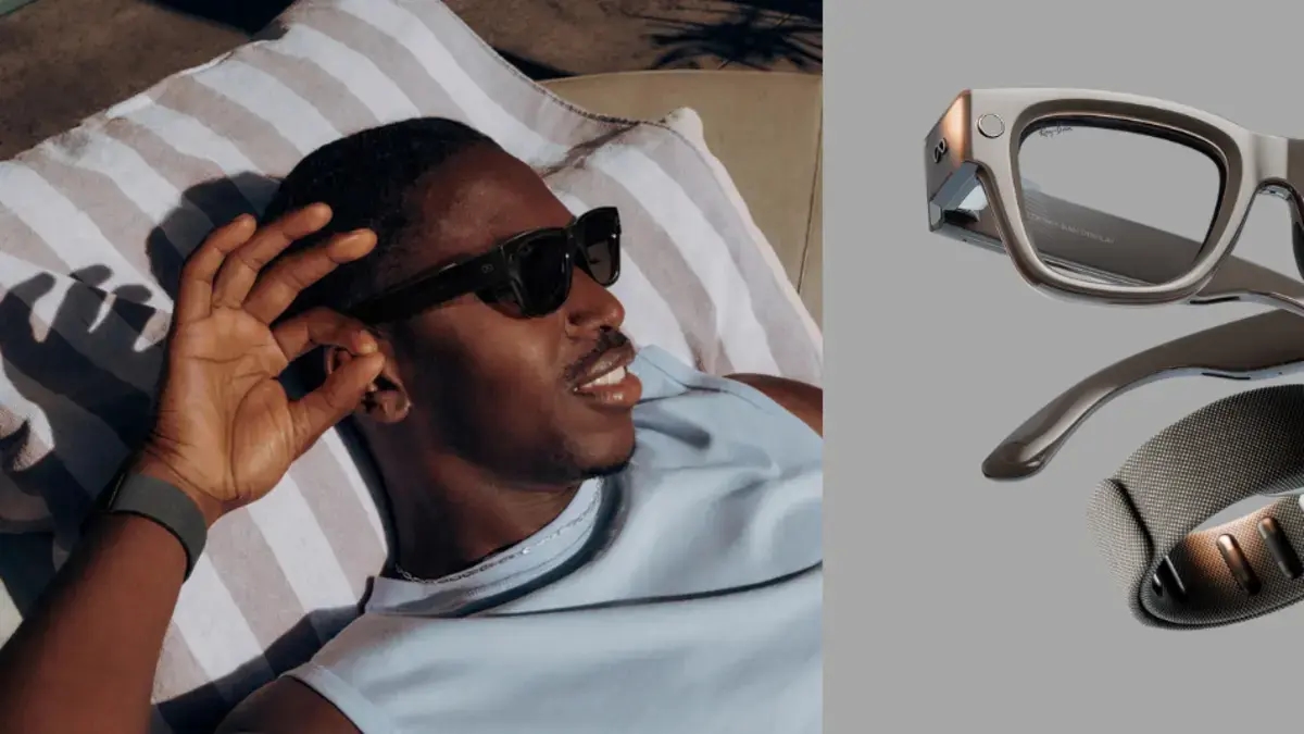 Meta stellt das neue Ray-Ban Display vor: eine Smartbrille mit Farbbildschirm, integrierter KI und einem EMG-Armband zur Gestensteuerung.