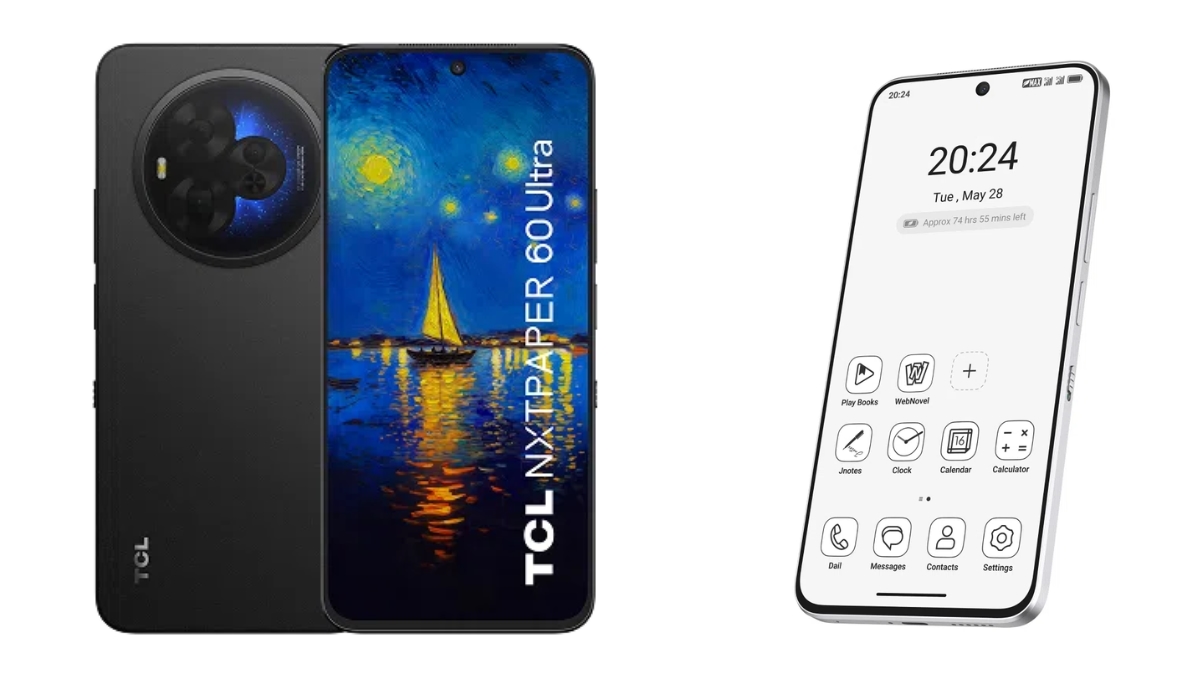 TCL lancia Nxtpaper 60 Ultra: un telefono con display a luce naturale e senza sfarfallio per ridurre l'affaticamento degli occhi.