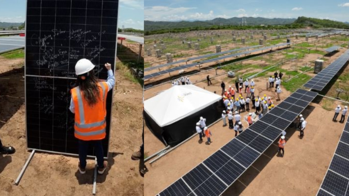 Puerta de Oro ist zu 71 % fertiggestellt: Der größte Solarpark Kolumbiens wird das Energiesystem des Landes verändern.