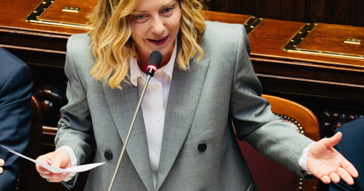 Meloni y la indignación póstuma y generalizada por una metedura de pata en directo
