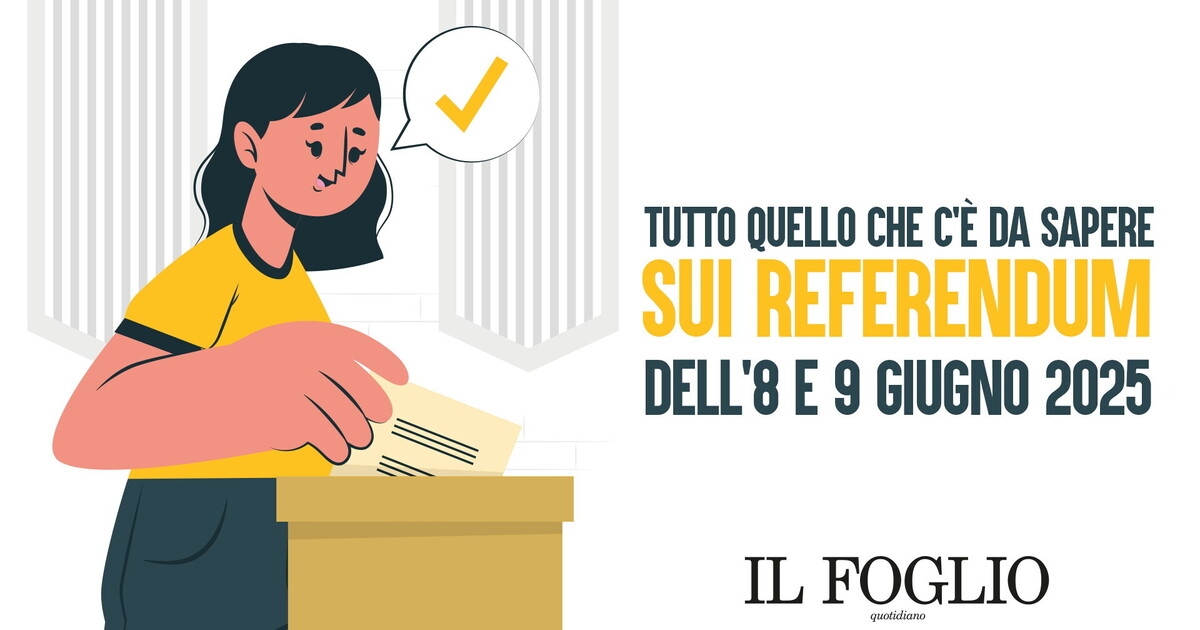 Tutto quello che c'è da sapere sui referendum dell'8 e 9 giugno 2025