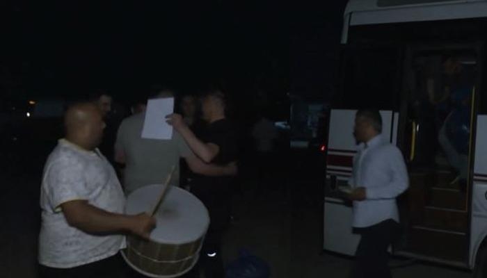 O pacote judicial foi publicado no Diário Oficial, as liberações começaram! Imagens da Prisão de Sincan: Eles encontraram os tambores e a zurna