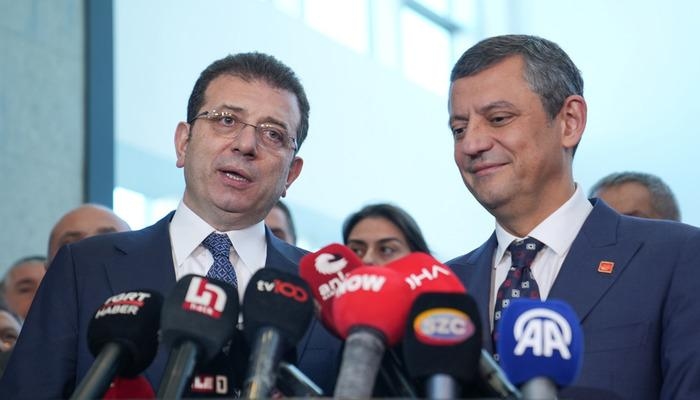 İmamoğlu ogłoszone! Posty wsparcia będą pojawiać się w Özgür Özel
