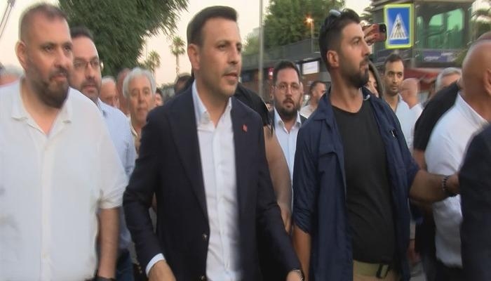 Özgür Çelik gave his statement at the Istanbul Police Department