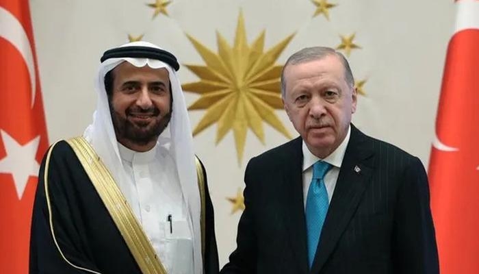 O presidente Erdoğan recebeu o ministro saudita do Hajj e da Umrah