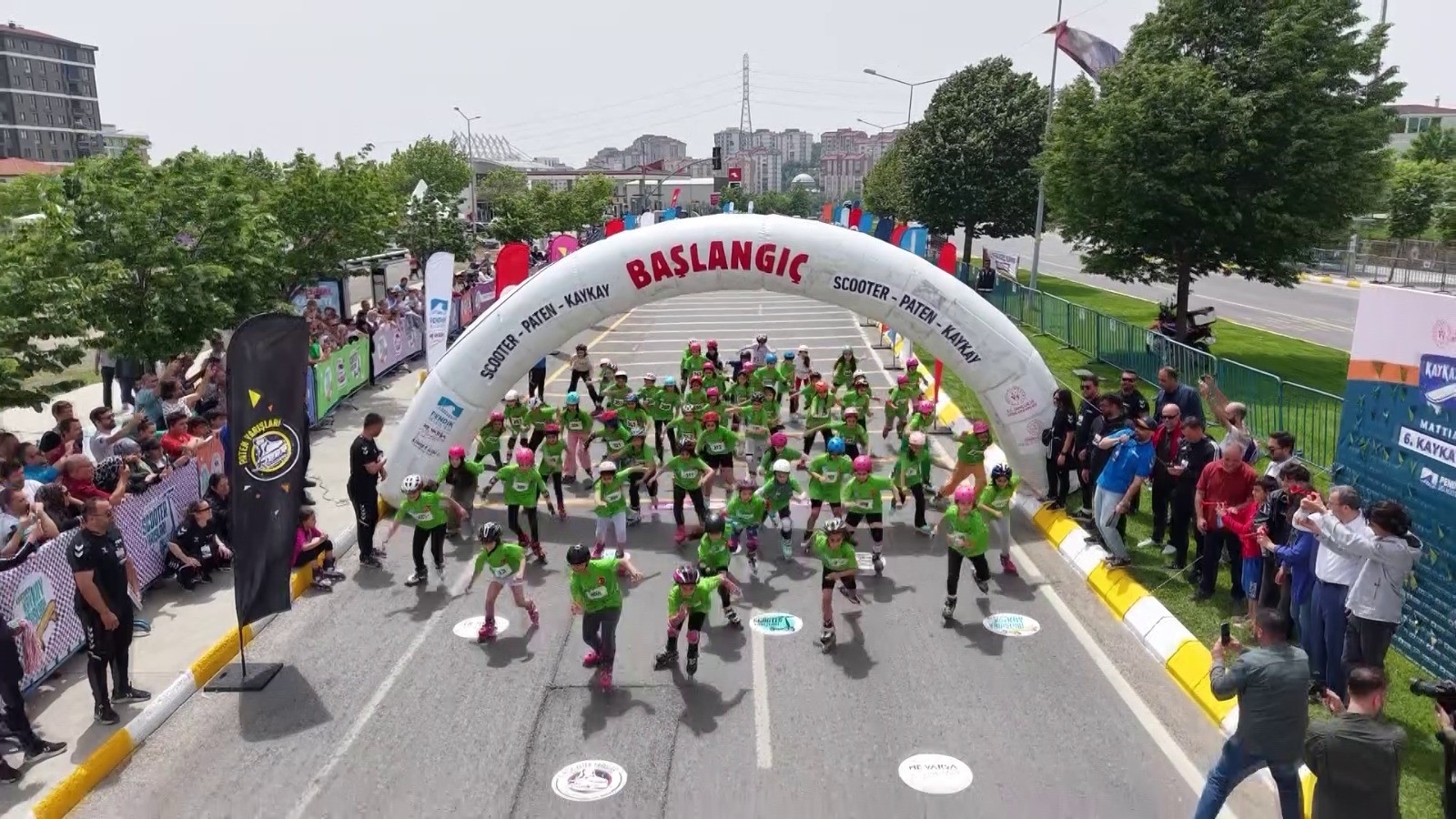 '6th Skateboard, Skate and Scooter Races' in Pendik was breathtaking
