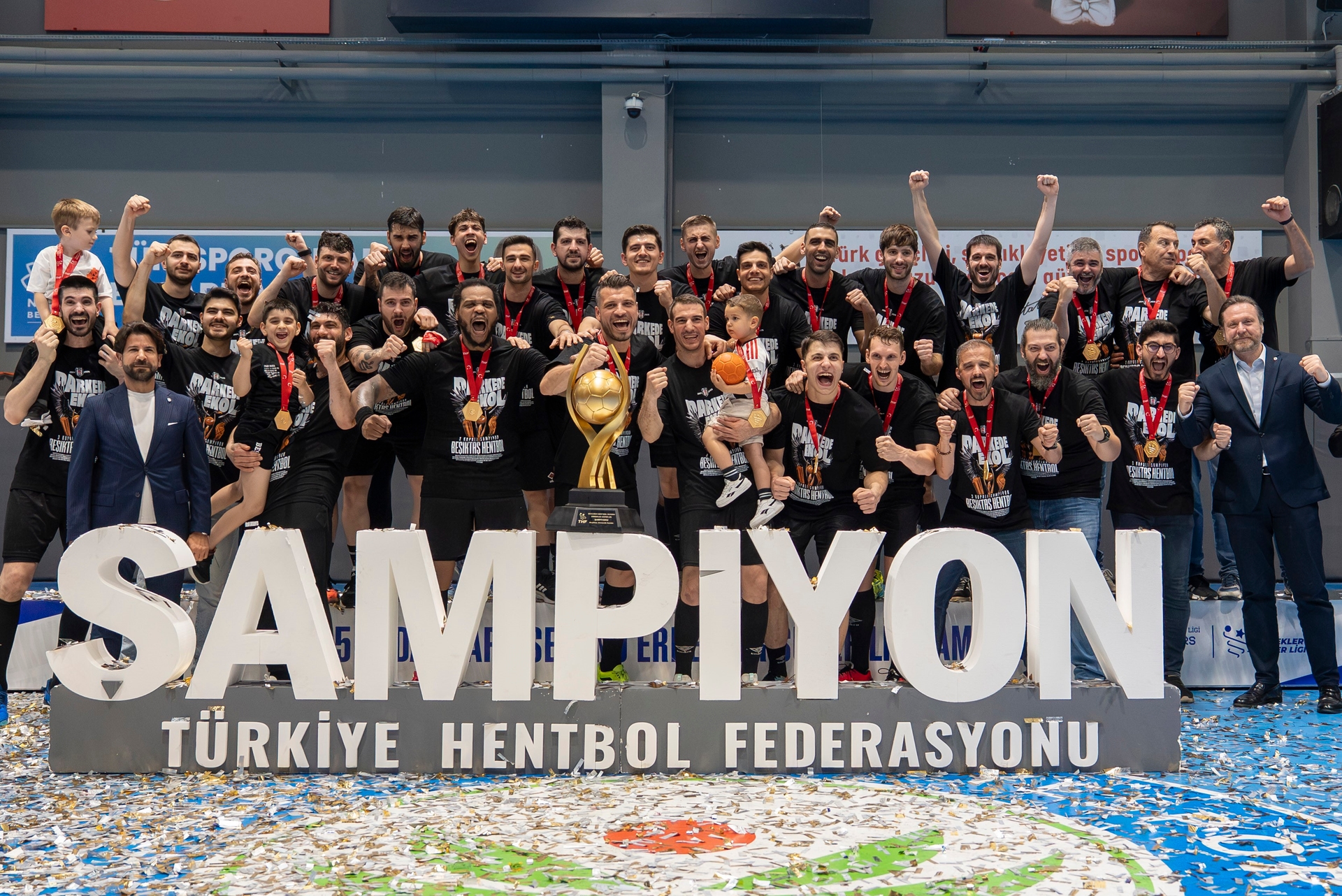 Beşiktaş is the champion of the Men's Handball Super League